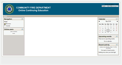 Desktop Screenshot of cvfdtraining.com